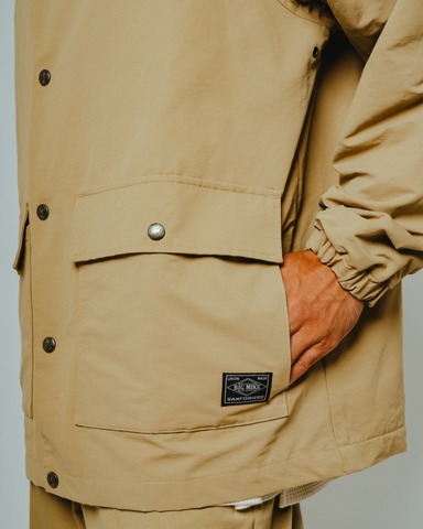 【BIG MIKE】Design Mesh Coach Jacket