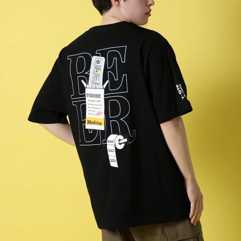 【YOIDORE】ビールドラッグTEE