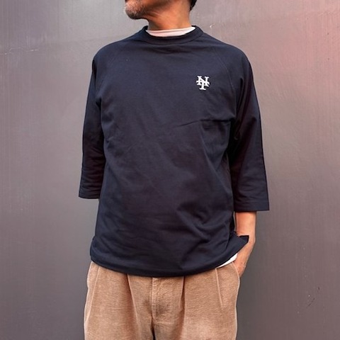 【HARLEM BLUES】NLB RAGLAN Q/S TEE