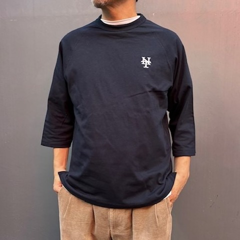 【HARLEM BLUES】NLB RAGLAN Q/S TEE