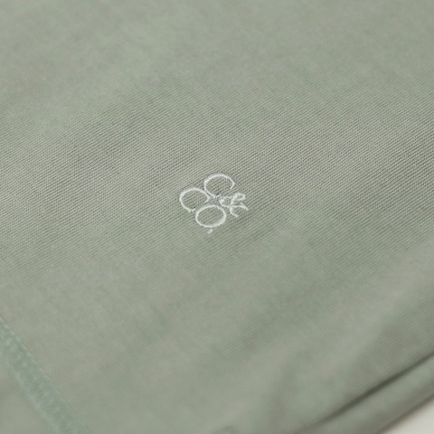 【CURLY＆Co.】BASIC COTTON CREW-NECK TEE