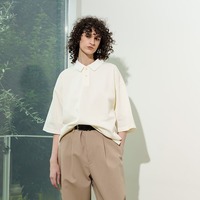 【CURLY＆Co.】GIZA COTTON PIQUE POLO SHIRT