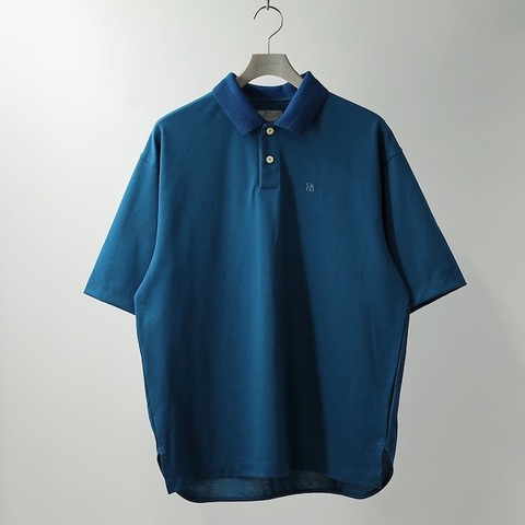 【CURLY＆Co.】GIZA COTTON PIQUE POLO SHIRT