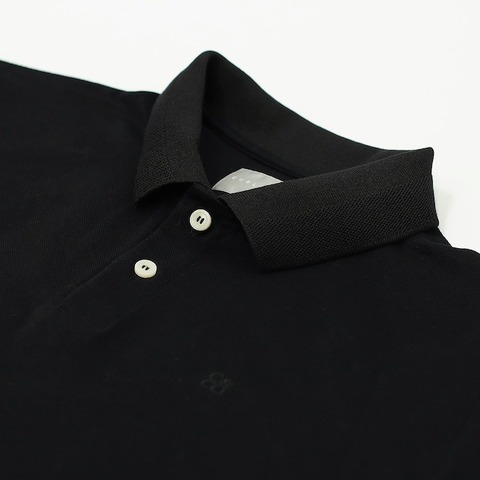 【CURLY＆Co.】GIZA COTTON PIQUE POLO SHIRT
