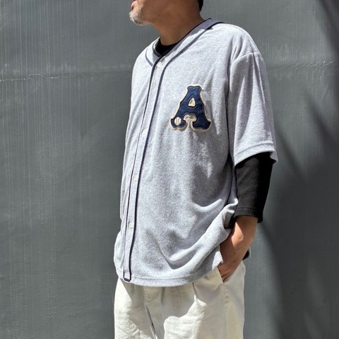 【HOUSTON】PILE BASEBALL SHIRT