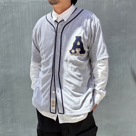 【HOUSTON】PILE BASEBALL SHIRT
