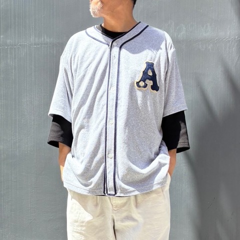【HOUSTON】PILE BASEBALL SHIRT