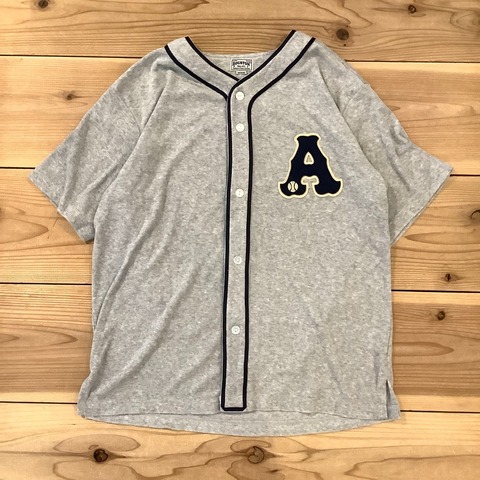 【HOUSTON】PILE BASEBALL SHIRT