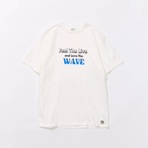【FREE RAGE】”WAVE” リサイクルコットンTee