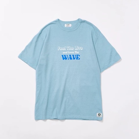 【FREE RAGE】”WAVE” リサイクルコットンTee