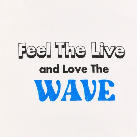 【FREE RAGE】”WAVE” リサイクルコットンTee