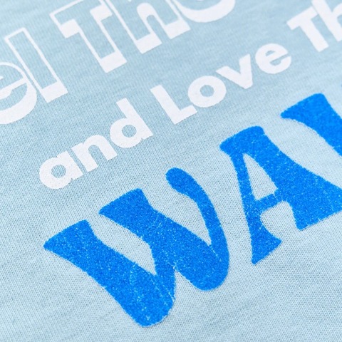 【FREE RAGE】”WAVE” リサイクルコットンTee
