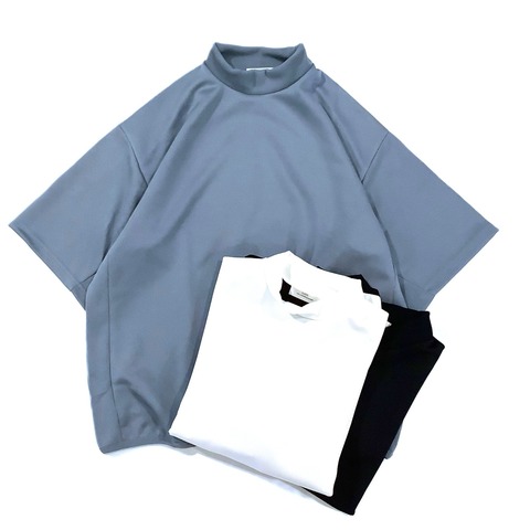 【LiSS】MOCK NECK JERSEY CUTSEW
