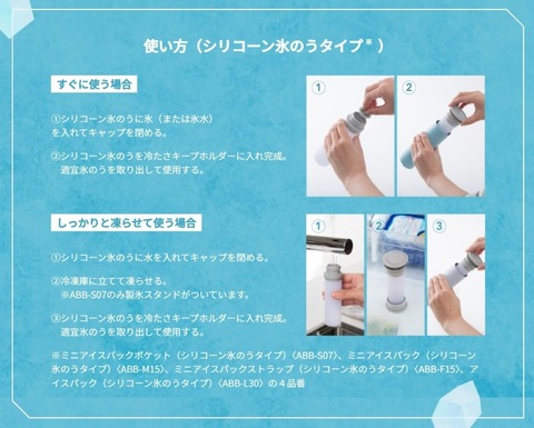 【Peacock】アイスパック150mL