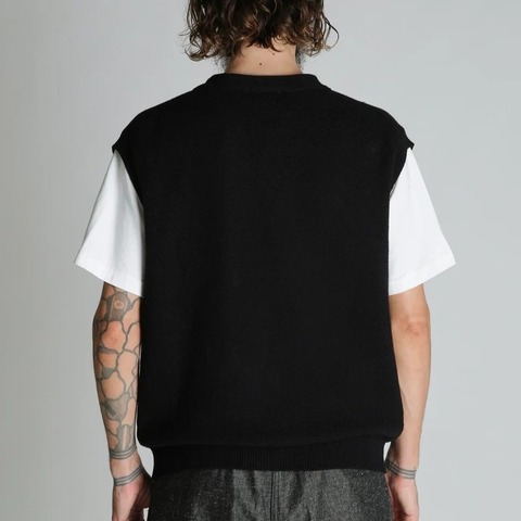 【SCHOTT】BLACK SHEEP KNIT VEST