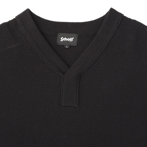 【SCHOTT】BLACK SHEEP KNIT VEST