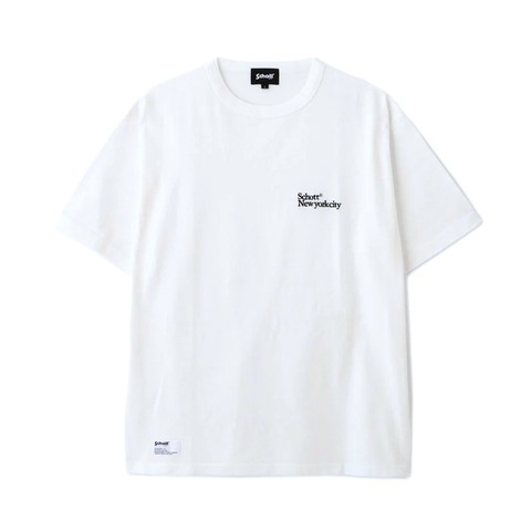 【SCHOTT】NEW YORK CITY EMB. T-SHIRT