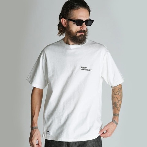 【SCHOTT】NEW YORK CITY EMB. T-SHIRT