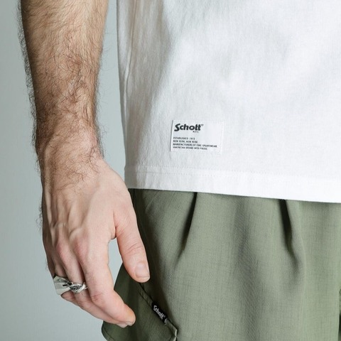 【SCHOTT】NEW YORK CITY EMB. T-SHIRT