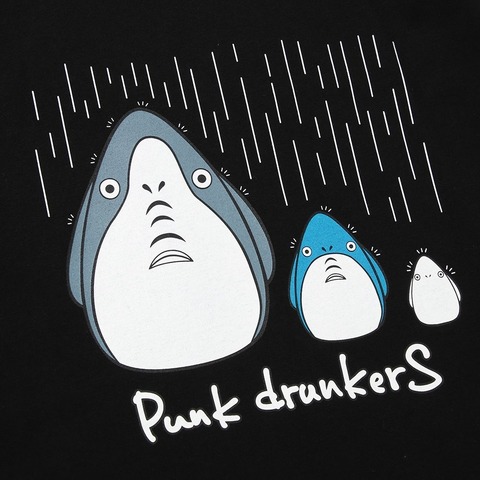 【PUNK DRUNKERS】鮫人たちBIG.TEE