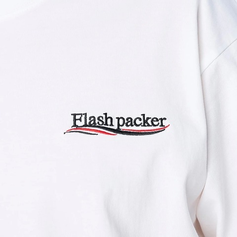 【FLASH PACKER】XSMT-WV Dry Silky Cotton® セミモックネックTシャツ