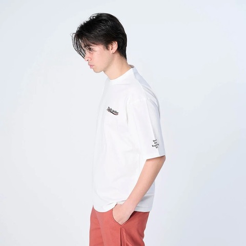 【FLASH PACKER】XSMT-WV Dry Silky Cotton® セミモックネックTシャツ