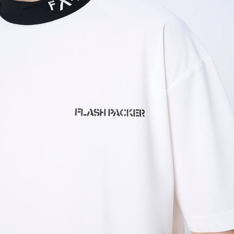【FLASH PACKER】XDMT-MK スーパードライストレッチ モックネック Tシャツ
