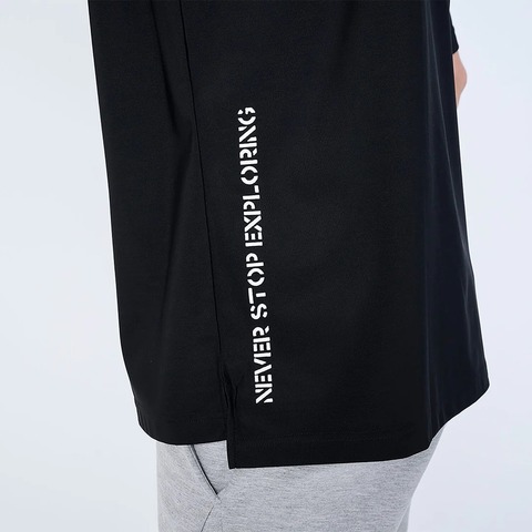 【FLASH PACKER】XDMT-MK スーパードライストレッチ モックネック Tシャツ