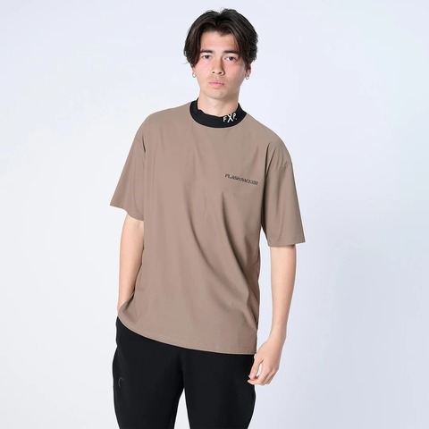 【FLASH PACKER】XDMT-MK スーパードライストレッチ モックネック Tシャツ
