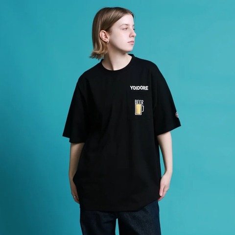 【YOIDORE】サメ乾杯ポケットTEE