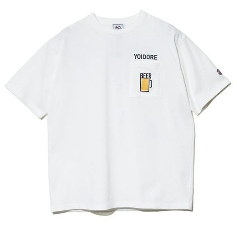 【YOIDORE】サメ乾杯ポケットTEE