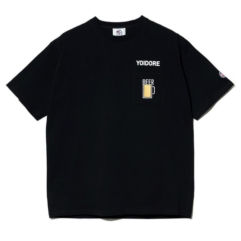 【YOIDORE】サメ乾杯ポケットTEE