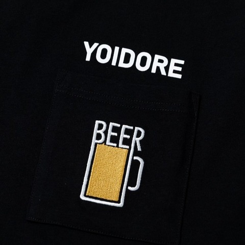 【YOIDORE】サメ乾杯ポケットTEE