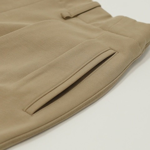 【CURLY＆Co.】KNIT CHINO-CLOTH SHORTS