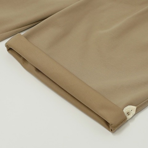 【CURLY＆Co.】KNIT CHINO-CLOTH SHORTS