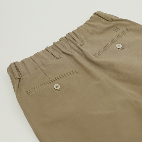 【CURLY＆Co.】KNIT CHINO-CLOTH SHORTS