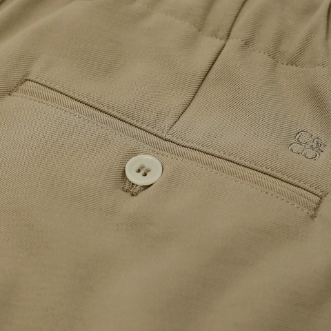 【CURLY＆Co.】KNIT CHINO-CLOTH SHORTS