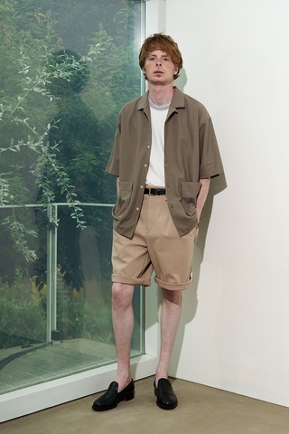 【CURLY＆Co.】KNIT CHINO-CLOTH SHORTS