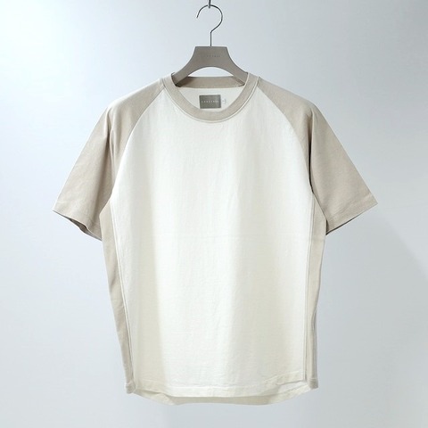 【CURLY＆Co.】BI-COLOR RAGLAN SLEEVE TEE