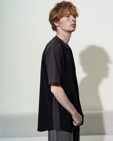 【CURLY＆Co.】BI-COLOR RAGLAN SLEEVE TEE