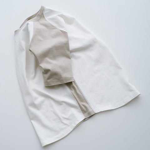 【CURLY＆Co.】BI-COLOR RAGLAN SLEEVE TEE