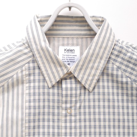 【Kelen】CRAZY SHIRT / BURROUGHS