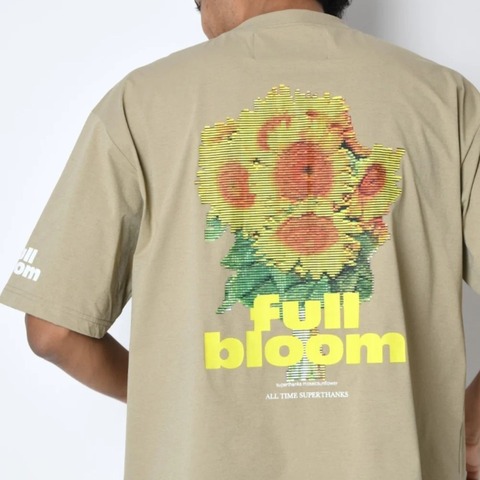 【SUPERTHANKS】full bloom Functional S/S T-shirt