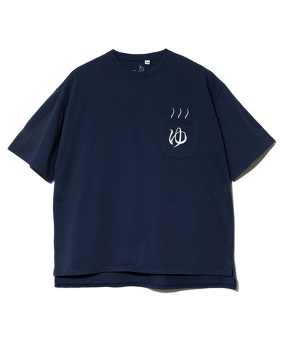 【go slow caravan】シリコンバイオ色々ポケット刺繍ゆったりTEE