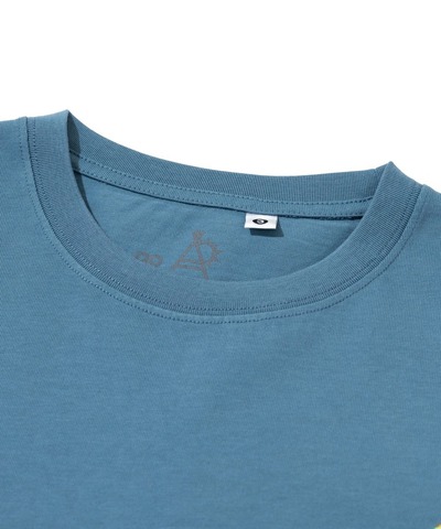 【go slow caravan】シリコンバイオ色々ポケット刺繍ゆったりTEE