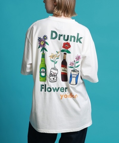 【YOIDORE】酔っ払いフラワーTEE