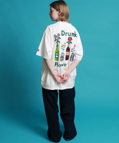 【YOIDORE】酔っ払いフラワーTEE