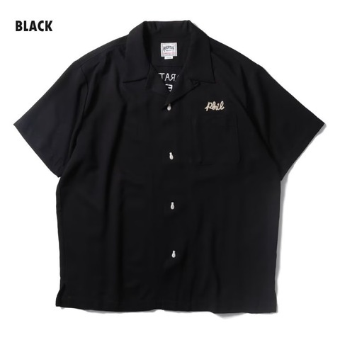 【HOUSTON】BOWLING SHIRT(PARATROOPER)
