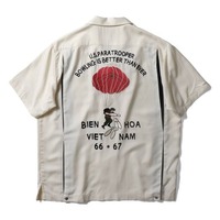 【HOUSTON】BOWLING SHIRT(PARATROOPER)