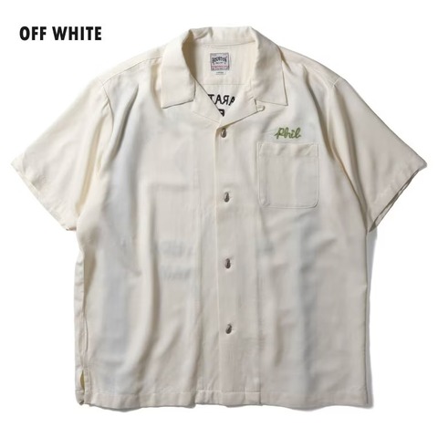 【HOUSTON】BOWLING SHIRT(PARATROOPER)